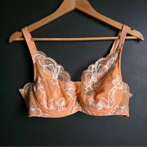 Understance Push Up Without Padding Apricot Bra Sz 36C NWOT